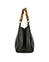 Nymphaea Bamboo Handle Shoulder Bag, side view